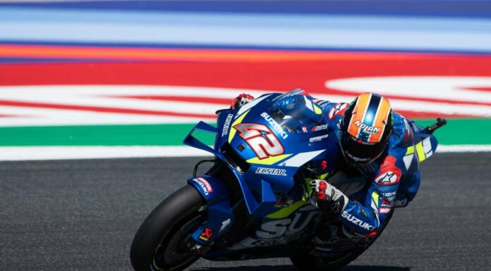 Rins sfreccia nelle libere del Gp Qatar, Morbidelli 5°