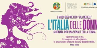 8 marzo, il Consiglio Lazio celebra “L’Italia delle donne”