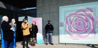 Violenza sulle donne, a Bergamo inaugurato un nuovo murales ecologico
