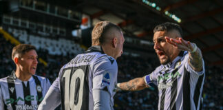 Udinese-Sampdoria 2-1, in gol Deulofeu e Udogie