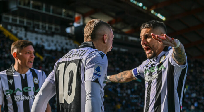 Udinese-Sampdoria 2-1, in gol Deulofeu e Udogie