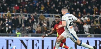 La Roma batte l’Atalanta, decide una rete di Abraham