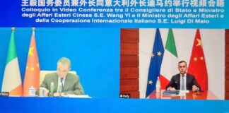 Ucraina, Di Maio “Con la Cina sforzi congiunti per la pace”