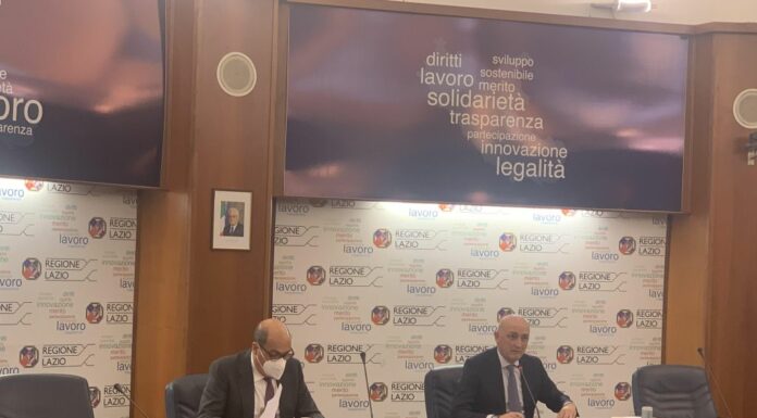 Accordo Regione Lazio-Sindacati, Vincenzi “Misure per riduzione tasse”