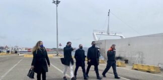 La Maddalena, sopralluogo dell’assessore Salaris al porto