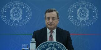 Draghi “Provvedimenti approvati eliminano quasi tutte restrizioni”