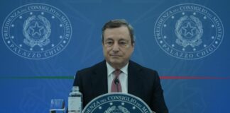 Draghi “Interveniamo per aiutare le famiglie e le imprese”