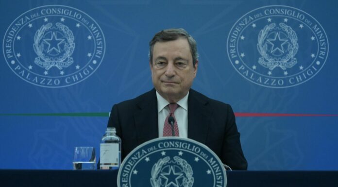 Draghi “Interveniamo per aiutare le famiglie e le imprese”