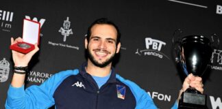 Curatoli secondo nella tappa di Coppa del Mondo a Budapest