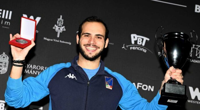 Curatoli secondo nella tappa di Coppa del Mondo a Budapest