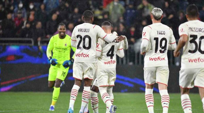 Il Milan vince a Cagliari e tiene a distanza il Napoli