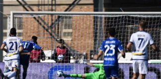 Cancellieri risponde a Di Francesco, Empoli-Verona 1-1