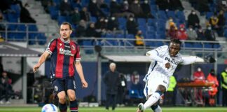 L’Atalanta torna a vincere, Cissè gela il Bologna