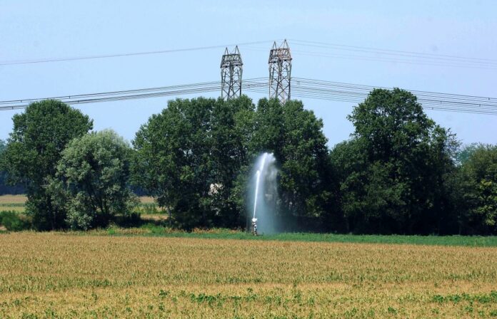 AGRICOLTURA IRRIGAZIONE TRALICCI ELETTRICITA' ELETTRODOTTI