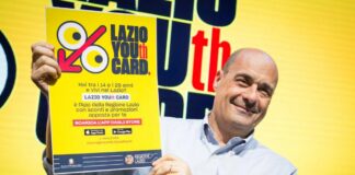 Zingaretti “Con la Lazio YOUth card 100mila euro in buoni libro”