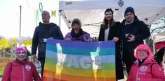 La presidente del consiglio Damiano alla camminata del Carnevale in rosa