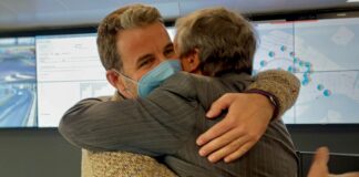 Il sindaco di Venezia Brugnaro incontra Marco Zennaro