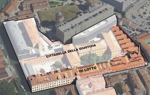 Cittadella della Giustizia, approvato lo schema di convenzione tra il Comune di Venezia e il Ministero della Giustizia