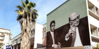 A Palermo un murale in memoria di Cesare Terranova e Lenin Mancuso