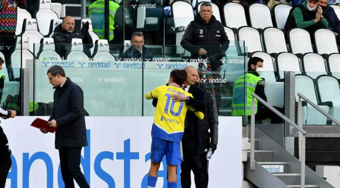 Allegri “Dybala? In linea con la società, con l’Inter gioca”
