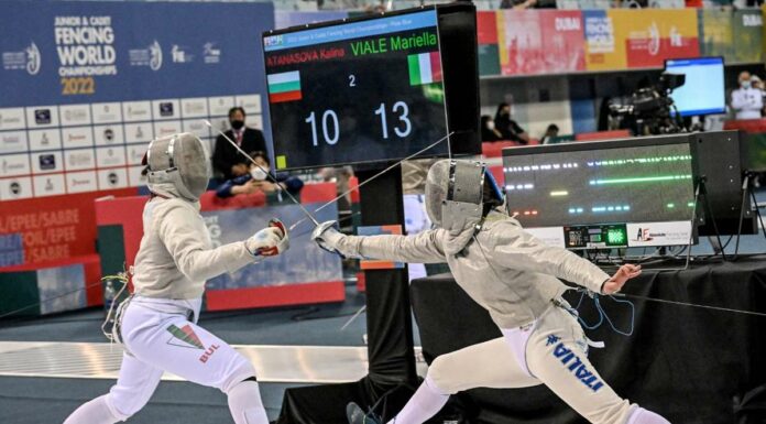 Viale nona nella sciabola ai Mondiali Cadetti di Dubai