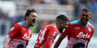 Il Napoli passa a Bergamo, battuta l’Atalanta 3-1