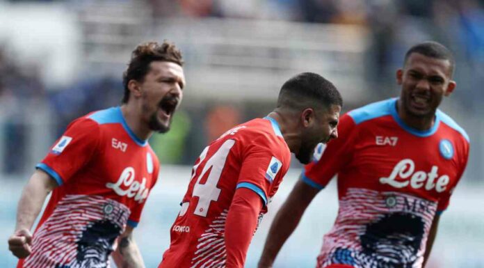 Il Napoli passa a Bergamo, battuta l’Atalanta 3-1