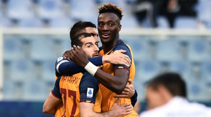 La Roma espugna Marassi, con la Samp basta Mkhitaryan