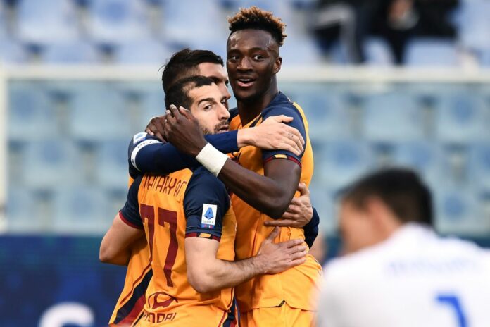Sampdoria-Roma serie A