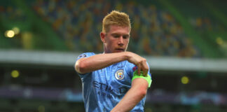 Manchester City-Atletico Madrid 1-0, decide De Bruyne