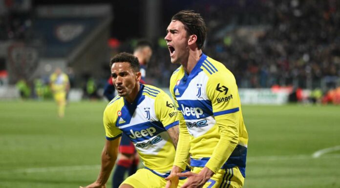 Decide Vlahovic, la Juventus espugna Cagliari per 2-1