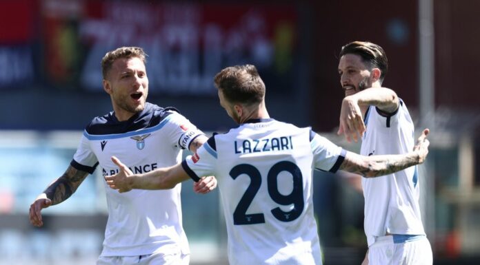Immobile trascina la Lazio a Marassi, Genoa sconfitto 4-1