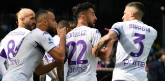 Il Napoli crolla al Maradona contro la Fiorentina