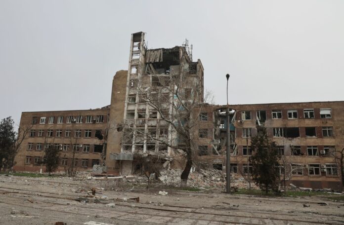 Guerra in Ucraina: Città ucraina di Mariupol distrutta