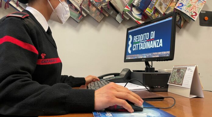 Reddito di cittadinanza, Denunciati 955 “furbetti” nel Centro Italia