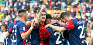 Il Cagliari fa tre passi verso la salvezza, 1-0 al Sassuolo