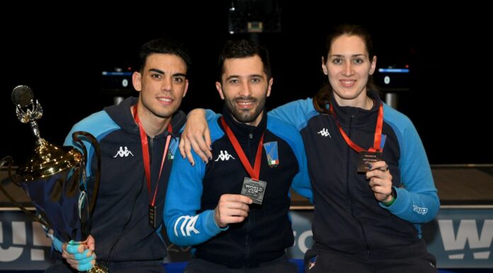 Cdm fioretto, per gli Azzurri un oro, un argento e un bronzo