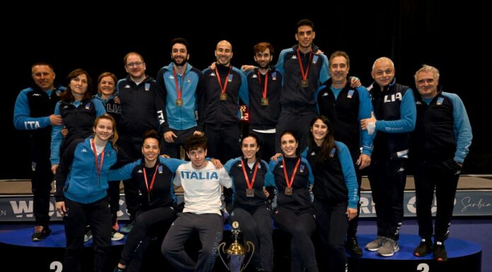 Cdm fioretto: Squadra maschile oro, 3° posto per le donne