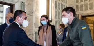 Di Maio incontra il sindaco di Melitopol “Fermare le atrocità”