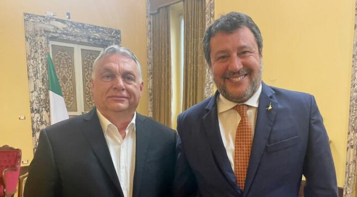 Salvini “Con Orban abbiamo parlato di pace, economia e migranti”