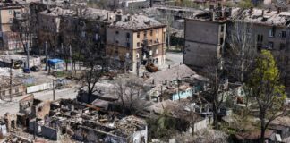 A fuoco un deposito di carburante russo al confine con l’Ucraina