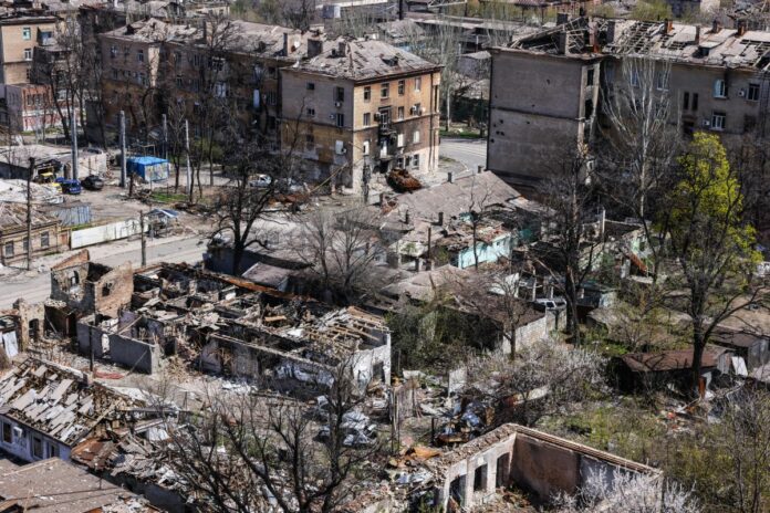 Ukraine: Ukrainian city of Mariupol
