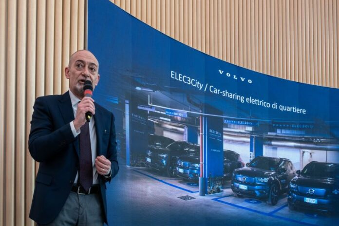 Conferenza stampa di presentazione del progetto ELEC3City al Volvo Studio di Viale Liberazione
