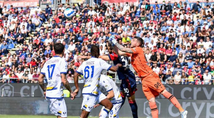 Il Verona vince a Cagliari e mette in crisi i sardi