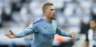 Manchester City-Atletico Madrid 1-0, decide De Bruyne
