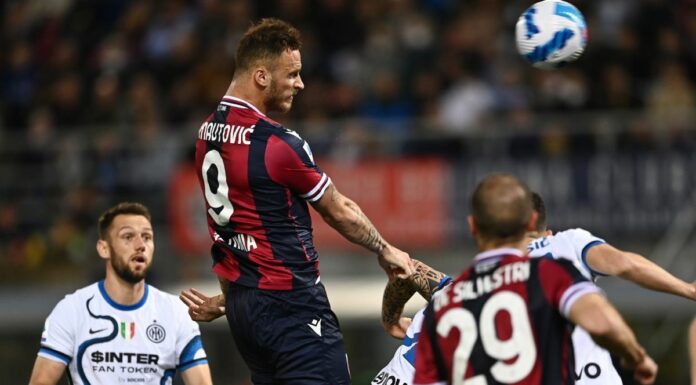 Errore di Radu, l’Inter cede 2-1 in casa del Bologna