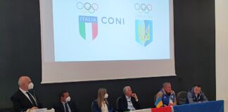 Malagò agli atleti ucraini “Italia casa vostra”, Bubka in lacrime