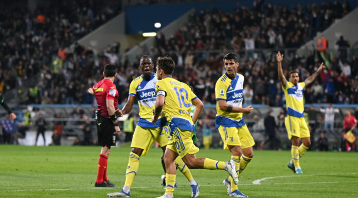 Dybala e Kean replicano a Raspadori, Sassuolo-Juve 1-2