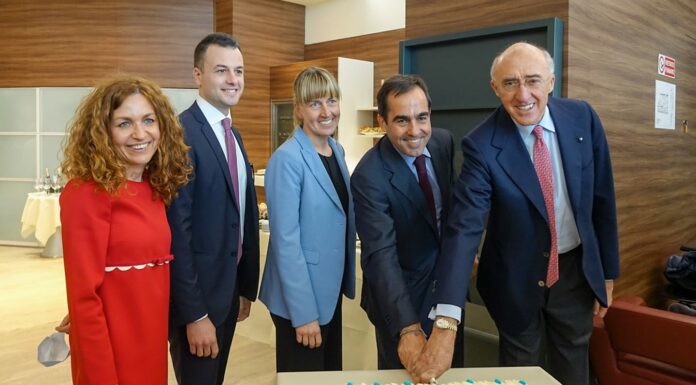 L’assessore Venturini al Marco Polo per i 10 anni di Volotea