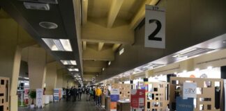 Assessore Venturini all’apertura del MobilityHub On Track alla Marittima